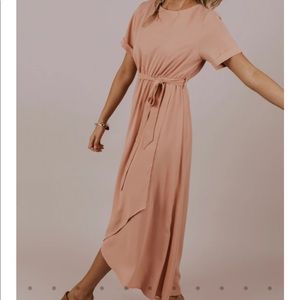 ROOLEE wrap maxi dress